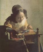 Jan Vermeer The Lacemaker (mk05) Germany oil painting reproduction